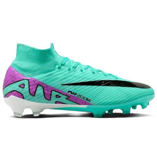 Zoom Superfly 9 Elite FG Çoraplı Erkek Profesyonel Krampon Yeşil