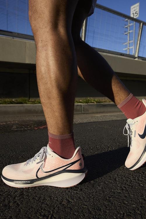Vomero Zoomx Runnig Shoes White Orange Yürüyüş Koşu Ayakkabısı Beyaz Turuncu
