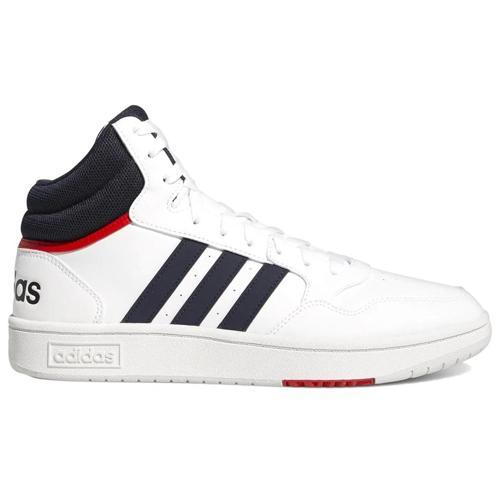 Hoops 3.0 Mid Mens Sneaker White Erkek Günlük Spor Ayakkabı Beyaz