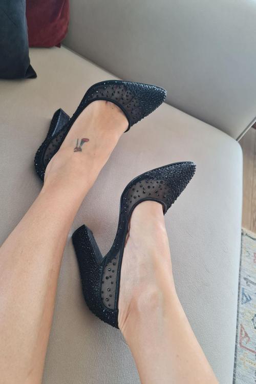KADIN TAŞLI SİTİLETTO 135 55335
