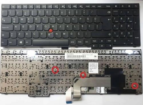 Lenovo ThinkPad E570 Uyumlu Notebook Klavyesi - Siyah - TR