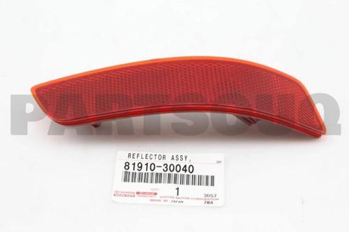 Reflektör Tampon Corolla 13-15 Arka Sağ (Oem No: 81910-30040)