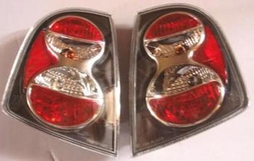 2001-2007 Skoda Fabıa Modifiye Stop Lambası Sağ-Sol Set 2 Parça Siyah-Kırmızı Hb Tyc Oem No: 6Y69451