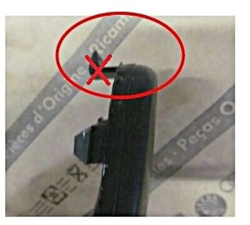 Bant Tampon Polo 02-05 (Siyah) Arka (Oem No: 6Q6807423B41)