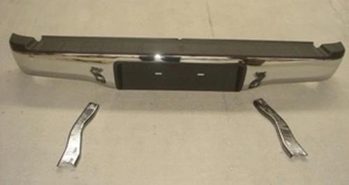2005-2011 Toyota Hilux Pıck Up Vıgo- D4D Arka Tampon (Nikelajlı Plaka Takılan Tip Bağlantı Ayaklı) (