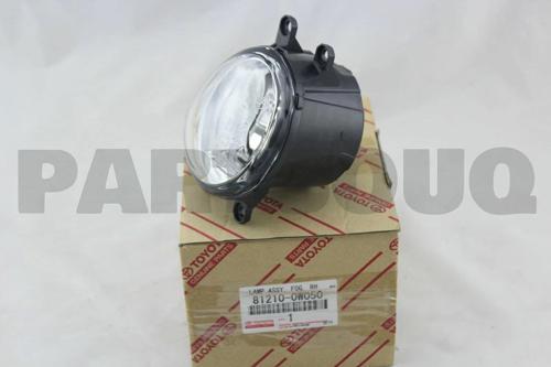 Sıs Farı Sag Japon Rav4 (A3) : Avensıs (T27) 15- Benzin-Dizel 10-12 (Oem No: 81210-0W050)