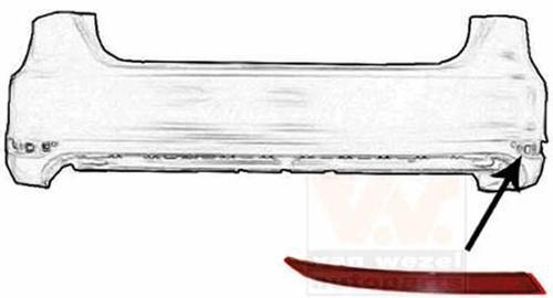 Reflektör Jetta Sağ 2010-- Oem No: 5C6945106A