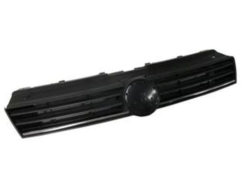 Volkswagen Polo- 6- 14/17; Ön Panjur Siyah Nikelaj Çıtalı (Tw) (Oem No: 6C0853651Ryp)