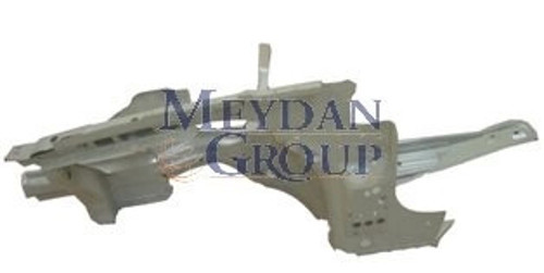 1997-2000 Volkswagen Passat B5 İç Podye Sacı Komple Sol (Gri Boyalı) (Sımyı) (Adet) (Oem No:3B080910