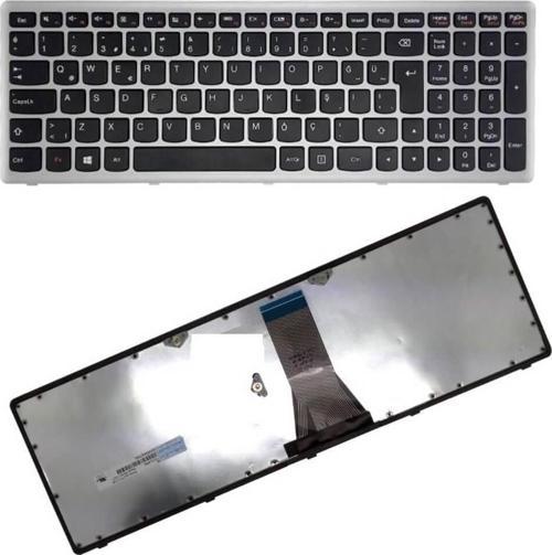 Lenovo Ideapad Z510p, Z510t, Z510 Notebook Klavye Tuş Takımı-Silver