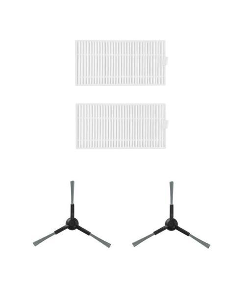 Viomi Alpha 2 Pro Uyumlu 2 ADET FİLTRE 2 ADET YAN FIRÇA