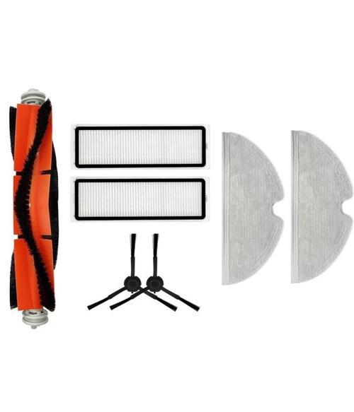 Dream D10 Plus Uyumlu  1 ADET ANA FIRÇA 2 ADET FİLTRE 2 ADET SİYAH YAN FIRÇA  2 ADET MOP