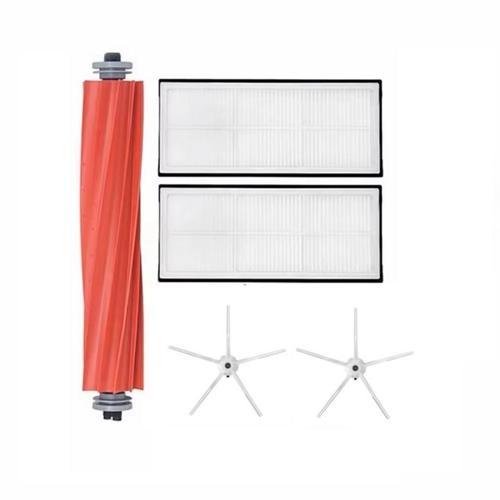 Roborock S7 Uyumlu 1 ADET ANA FIRÇA 2 ADET FİLTRE 2 ADET BEYAZ YAN FIRÇA