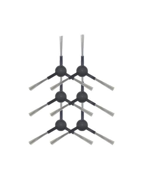 Viomi V3 Pro Uyumlu 6 ADET SİYAH YAN FIRÇA