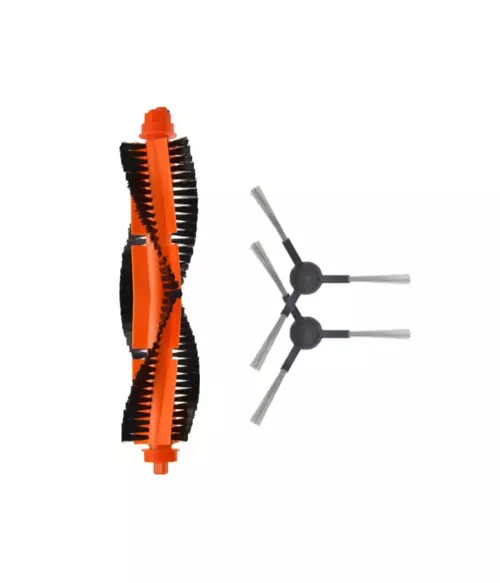 Xiaomi Mop Pro (STYTJ02YM) Uyumlu 1 ADET ANA FIRÇA 2 ADET SİYAH YAN FIRÇA