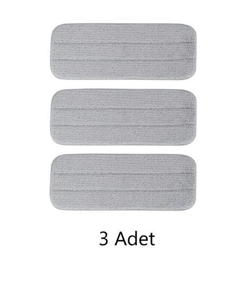 Xiaomi Deerma UYUMLU 360 Derece Dönen Su Püskürtmeli Sprey Mop Paspas Bezi 3 Adet
