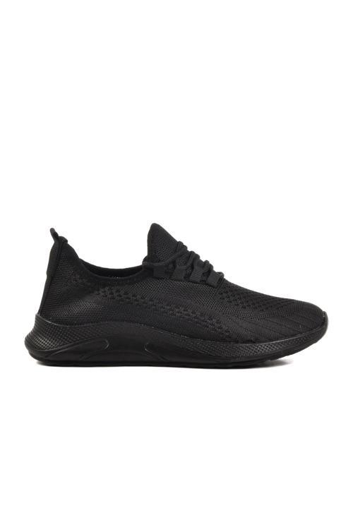 Siyah Triko Hafif Unisex Spor Ayakkabı Pına 101 G