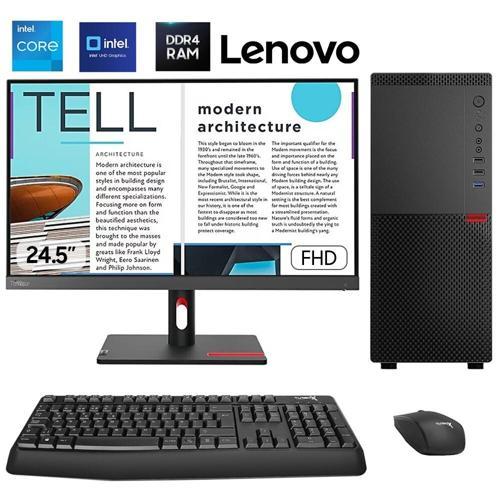 Tx6241 i7 12700 32GB DDR4 1TB NVMe 24.5 inç FHD Lenovo Kurumsal Masaüstü Ofis Hazır Sistem