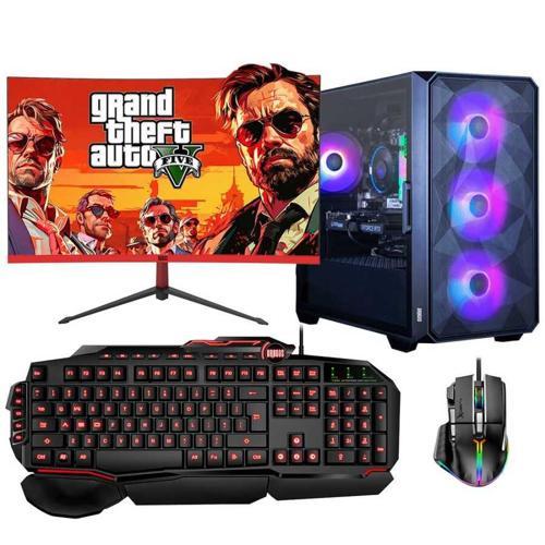 DRx6789 i5 10400F 16GB Ram 512GB M.2 NVMe SSD 12GB RTX3060 23.6 inç 165Hz Curved Oyun Hazır S