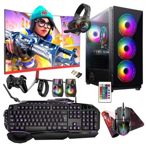 Tx5283 i5 9400F 16GB Ram 512GB SSD 4GB GTX750Ti 23.6 165Hz Curved Oyun Hazır Sistem