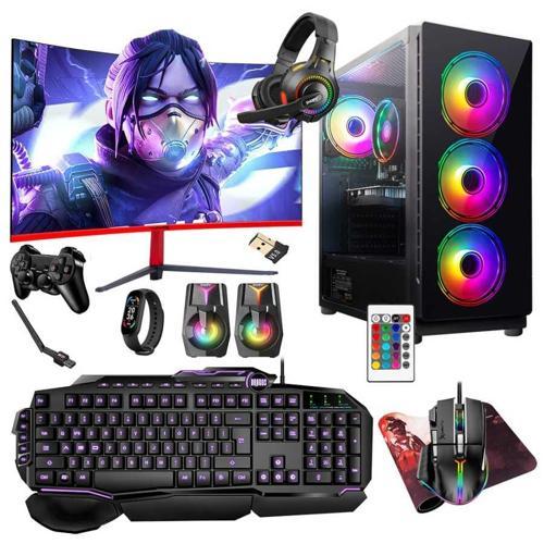 Tx5289 i5 9400F 16GB Ram 512GB SSD 8GB RX580 27 inç 100Hz Curved Oyun Hazır Sistem