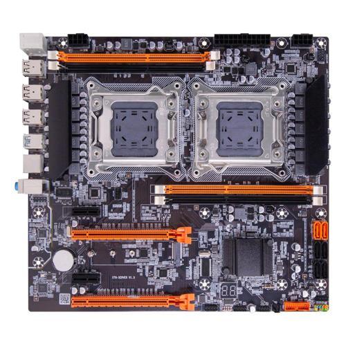 X79-8D Sata Ddr3 1866 MHz Usb 3.0 Ses G.Lan LGA2011 Çift İşlemcili Anakart