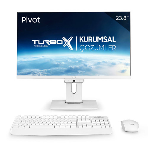 i7 12.Nesil 12700 32GB DDR4, 512GB SSD, 23.8 Beyaz Tümleşik Bilgisayar