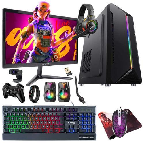 Tx5355 i5 3470 8GB Ram 256GB SSD 4GB Ekran Kartı 19.5 inç Monitör Oyun Hazır Sistem