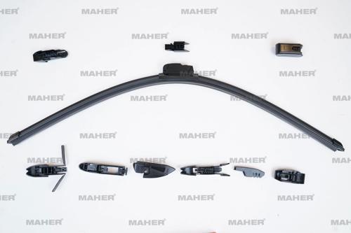 Silecek Süpürgesi Tek Tip Üniversal 10 Aparatlı 26 Muz (650Mm)