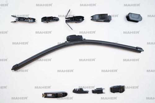 Silecek Süpürgesi Tek Tip Üniversal 10 Aparatlı 19 Muz (480Mm)