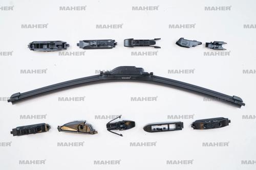 Silecek Süpürgesi Tek Tip Üniversal 11 Aparatlı-2020 Muz (500Mm)