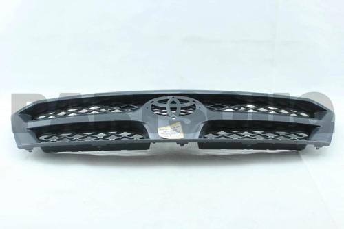 Panjur Hilux 2006-2008 D4D Siyah Krom Çıtalı (Oem No:531110K010)
