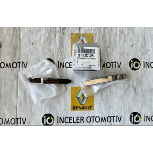 Renault Taliant- 2021-2024 Sis Lamba Kapağı Çıtası Sağ/Sol Set 2 Parça (Nikelajlı) (Oem No:26152573