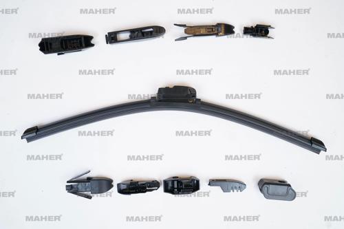 Silecek Süpürgesi Tek Tip Üniversal 10 Aparatlı 18 Muz (450Mm)
