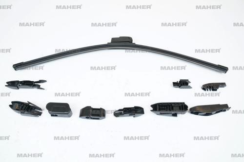 Silecek Süpürgesi Tek Tip Üniversal 10 Aparatlı 21 Muz (530Mm)