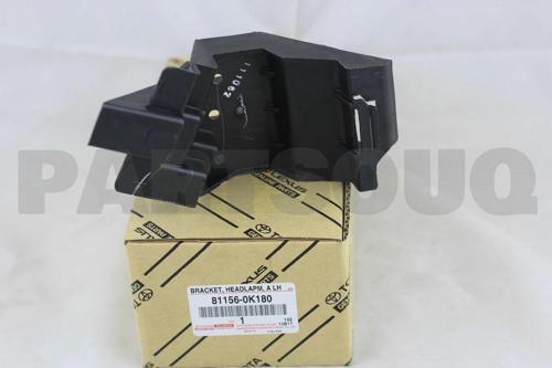 Tampon Bağlantı Braketi Hılux 06-12 Far Altı Sol (Oem No: 81156-0K180)