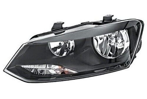 Vw Polo 2010-2014 Far Sol Içı Sıyah (Oem No:6R1941007G)