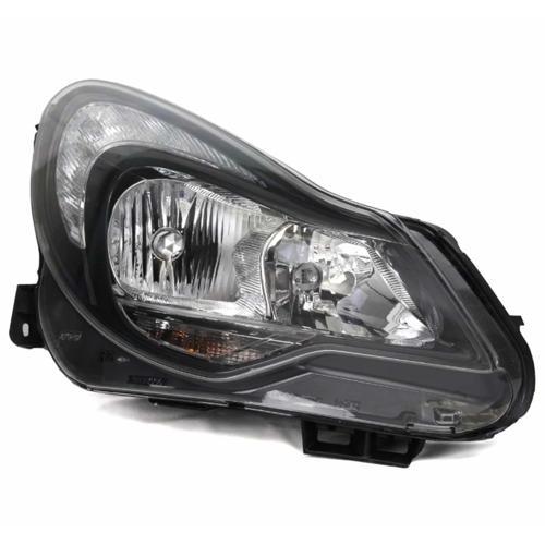 Far Sağ Makyajlı Sıyah Tanım A3W Opel Corsa D Bm 12- (Oem No: 1216833)