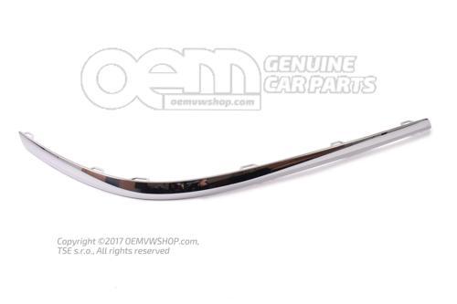 Vw Passat 2010-2013 Tampon Bandı Sağ Ar Ka Krom (Oem No:3Ae807460)