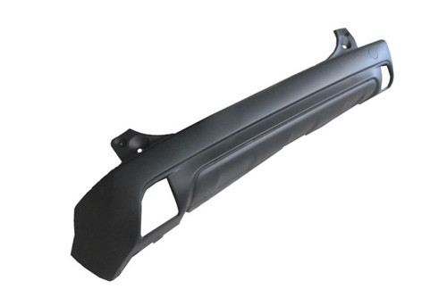 Peugeot 2008 2013-2016 Arka Tampon Siyah (Reflektör Delikli (Sensör Deliksiz) (Tyg) (Oem No:16101