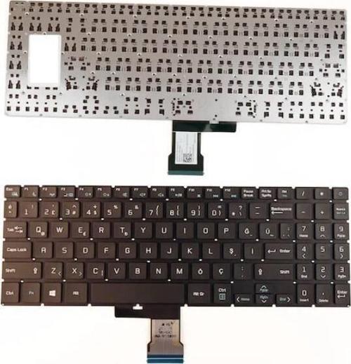 Casper 8565 Uyumlu Notebook Klavyesi - Siyah - TR