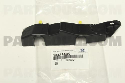 Hyundaı Elantra- 21/23; Ön Tampon Bağlantı Braketi Sağ Plastik (Fpı) (Oem No: 86552-Aa000)