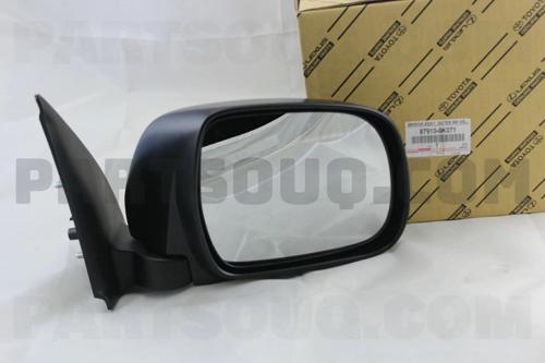 Dış Dikiz Aynası Hılux 06-11 Manuel Siyah Sağ (Oem No: 87910-0K071)