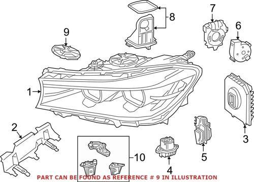 Far Kapagı Arka Sağ Far Kapak Setı Bmw G30-G31-G32-G38-G11-G12 Bm 17- (Oem No: 63117440357)