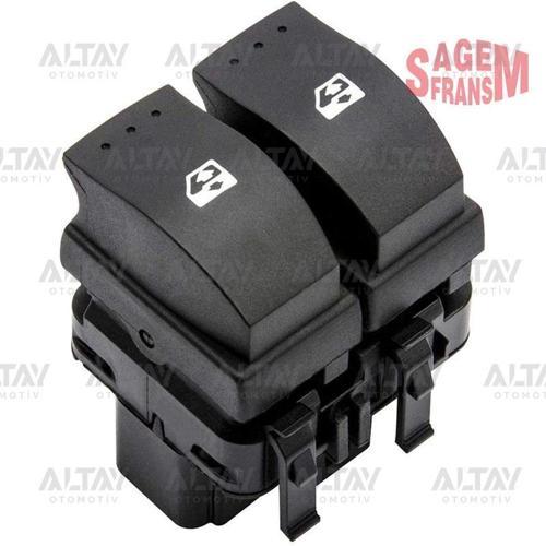 Cam Açma Düğmesi Kangoo Iıı / Master Iıı (Çiftli) Sol (Oem No:8200476806)
