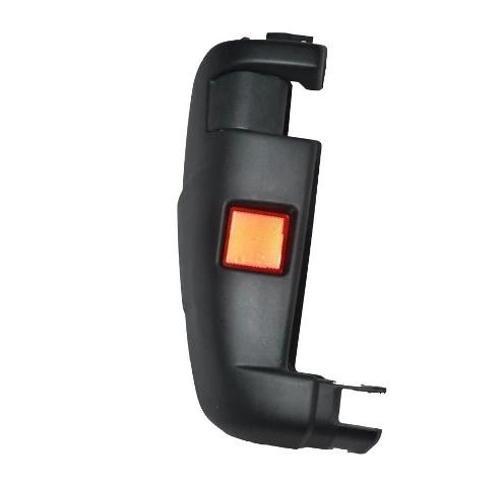 Cıtroen Jumper- 02/07; Arka Tampon Ucu Sol Siyah (Reflektörlü) (Eurobump) (Oem No: 735383200)