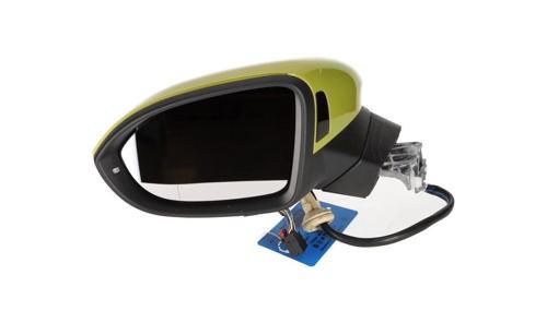 Golf8 Elektrıklı Katlanır Ayna 21--Den İtibaren; Astarlı Yan+Alt Sinyalli Sol 9Pın 5H1857507B (Oe