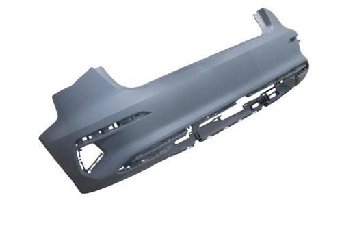 Audi  A3  Sb- 2021-2024  Arka Tampon Astarlı Gri Sensör Deliksiz (Çeki Demiri Kapaklı)(Tyg) (Oem No: