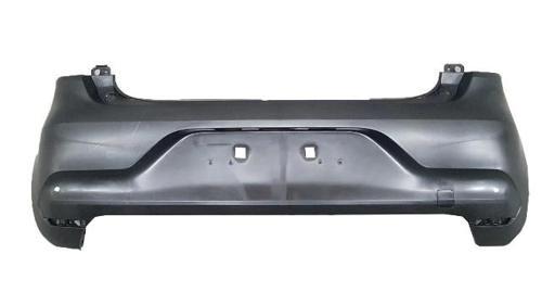 Renault Clıo- 5- Hb- 20/23; Arka Tampon Siyah (Sensör Delikli/Çeki Demiri Kapaklı) (Eurobump) (Oem N