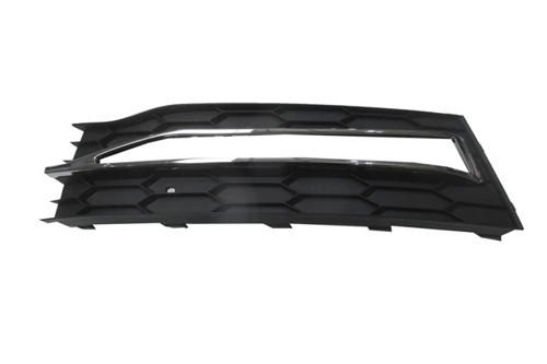 Skoda Superb- 19/24; Sis Lamba Kapağı Sol Sis Delikli/Nikelaj Çıtalı (Oem No: 3V0853665B)